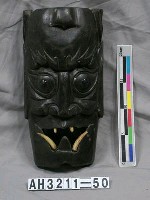藏品(面具─鬼面)的圖片